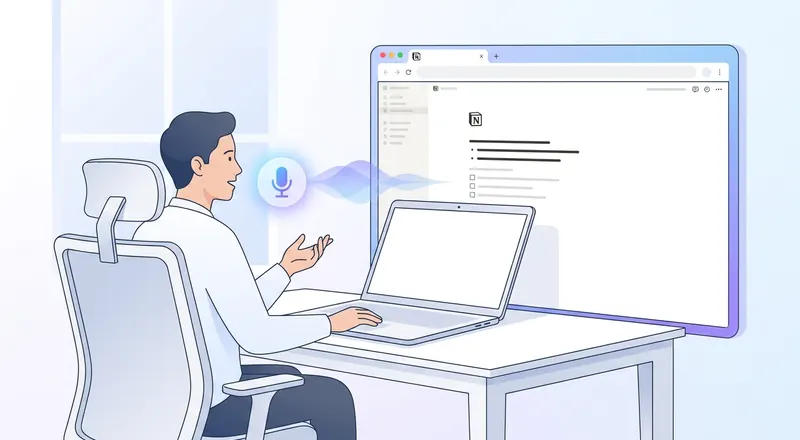 How to Use Voice Typing in Notion: The Complete Guide to Hands-Free Note-Taking
