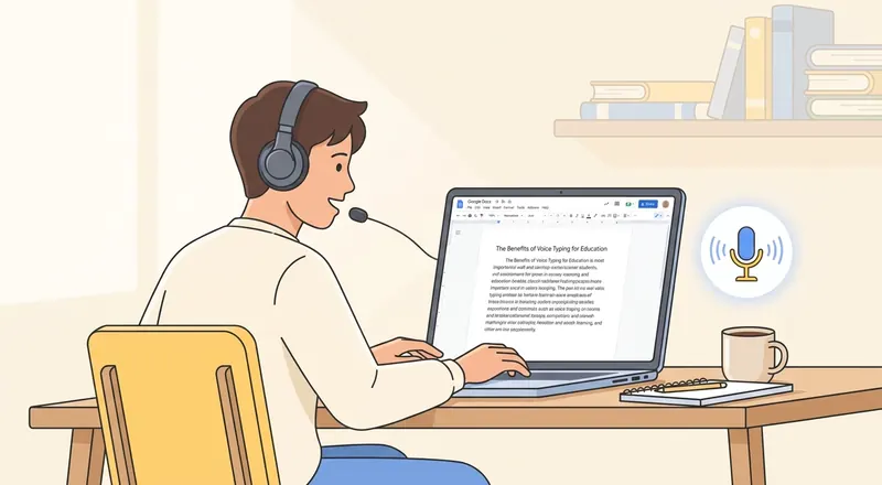 Voice Typing for Students & Educators: Write Essays 3x Faster and Plan Lessons Hands-Free