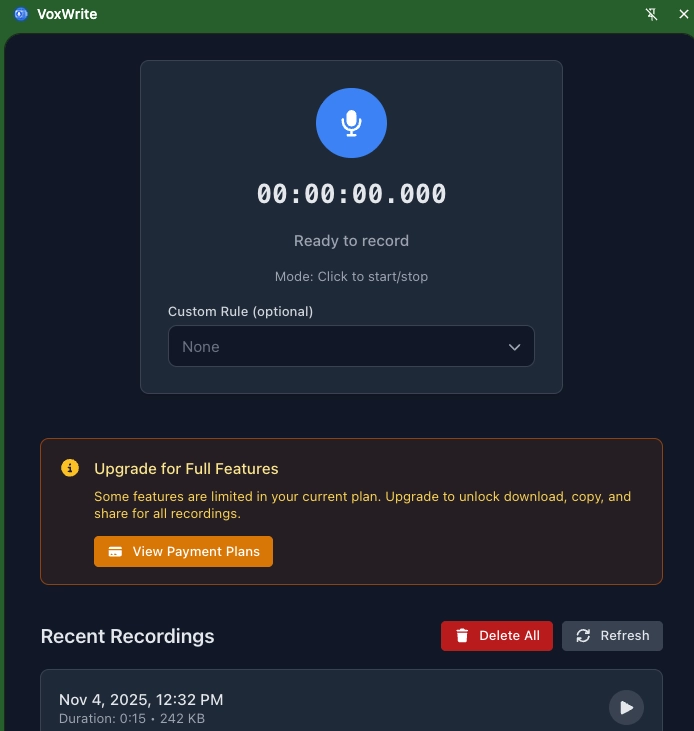 The microphone is enable